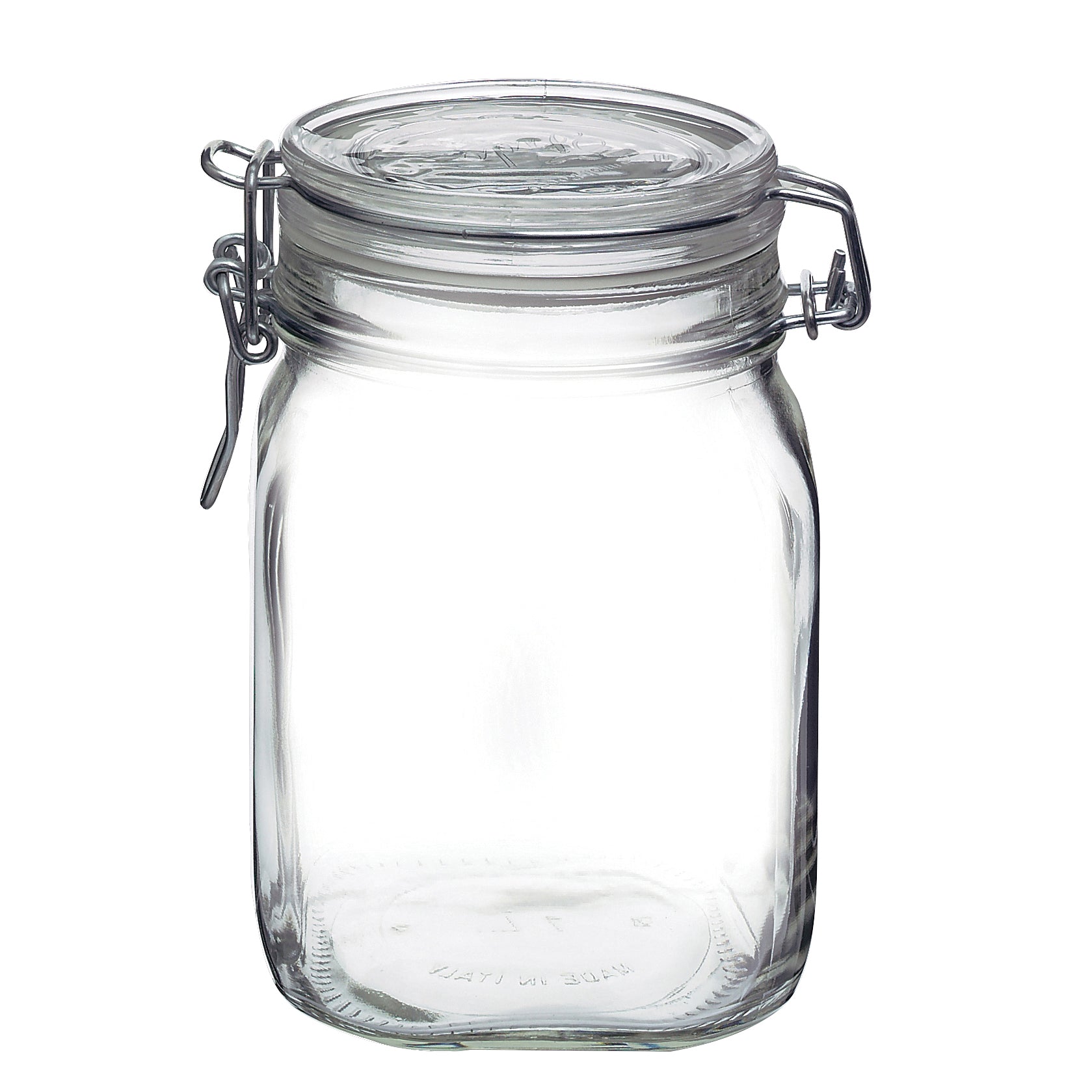 Fido Jar 5.38" Dia. (1.25 Qt) Fido Clear