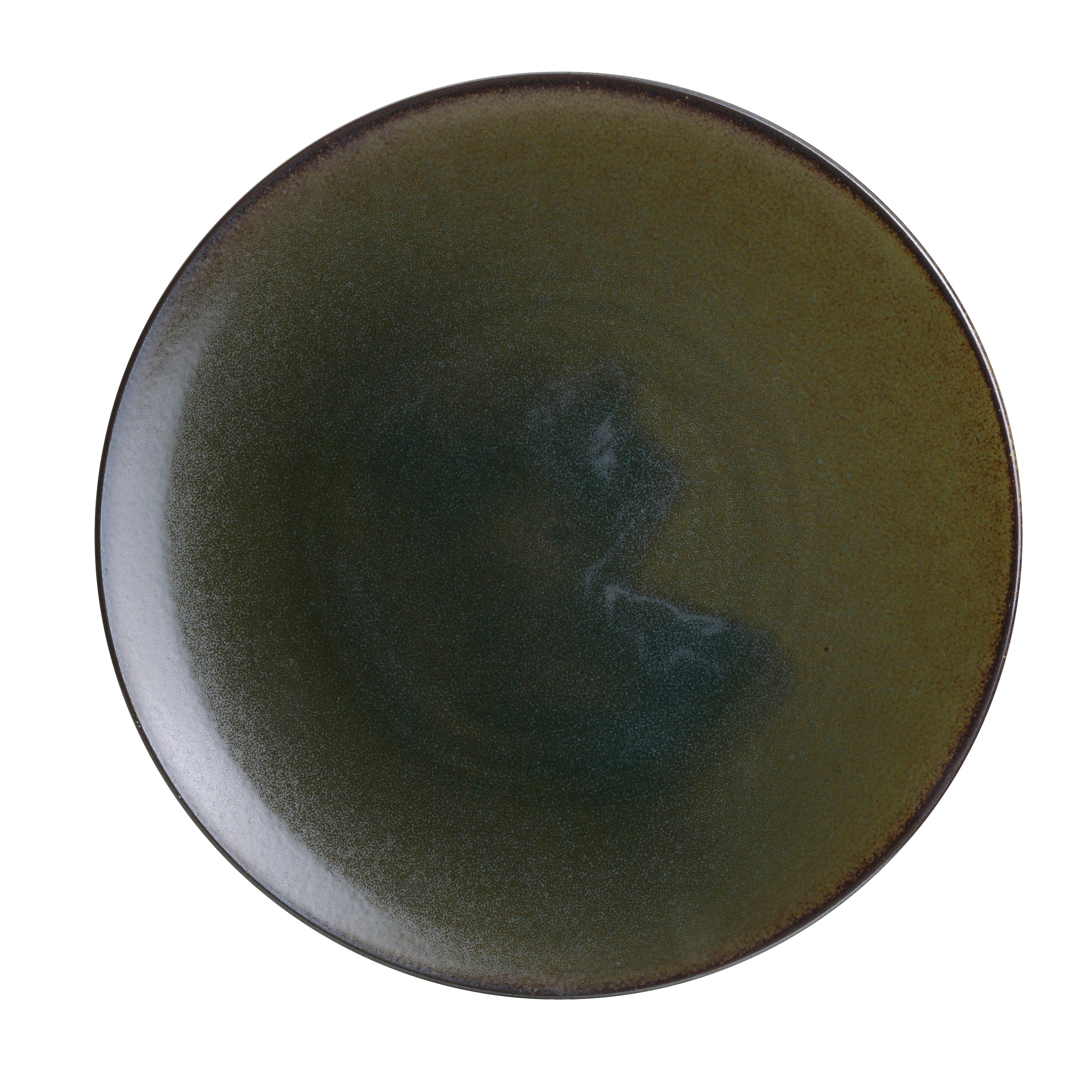 Coupe Plate 11.25" Dia. Wabi Sabi Slate
