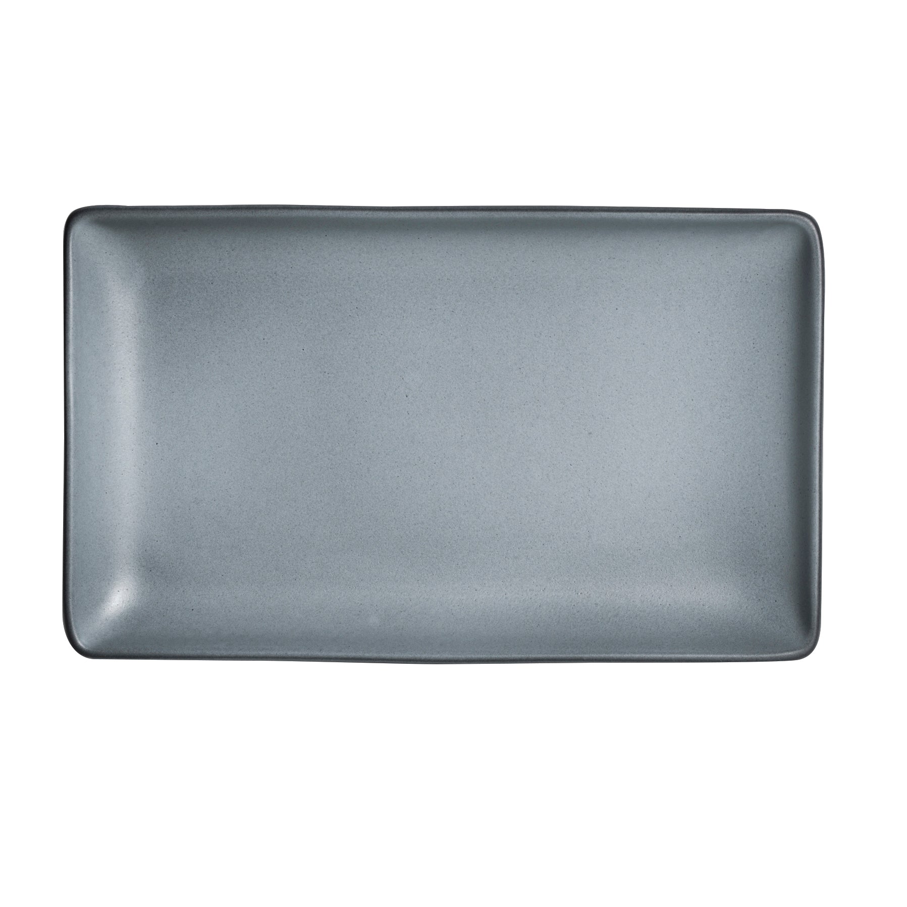 Rectangle Platter L 10.0" W 6.0" Denali Matte Gr