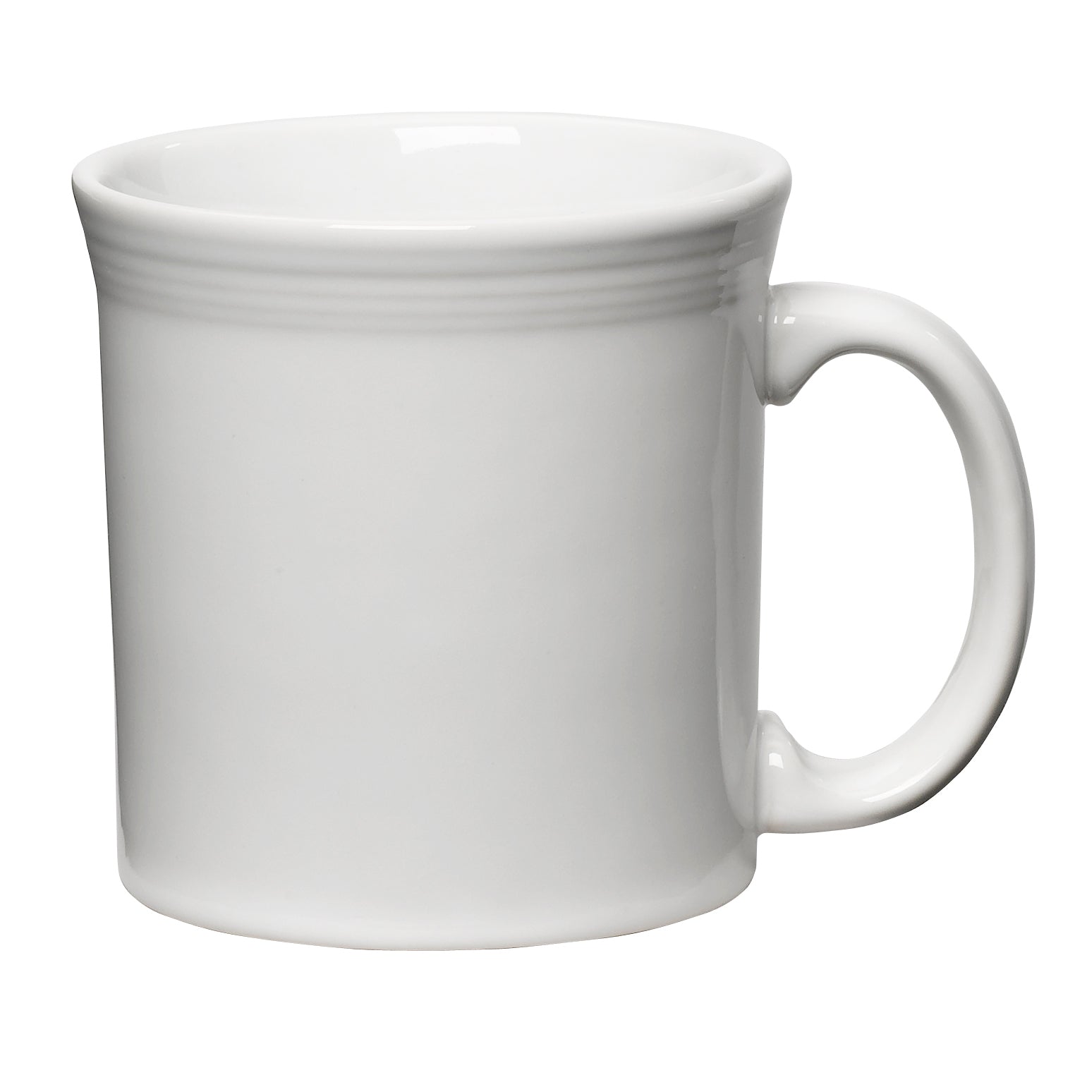 Java Mug L 3.5" W 3.5" (12.0 Oz) Fiesta White