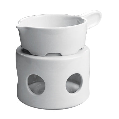 Butter Warmer L 4.0" White