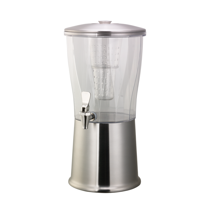 Elite Cold Beverage Dispenser 3 Gal - Brushed Polished