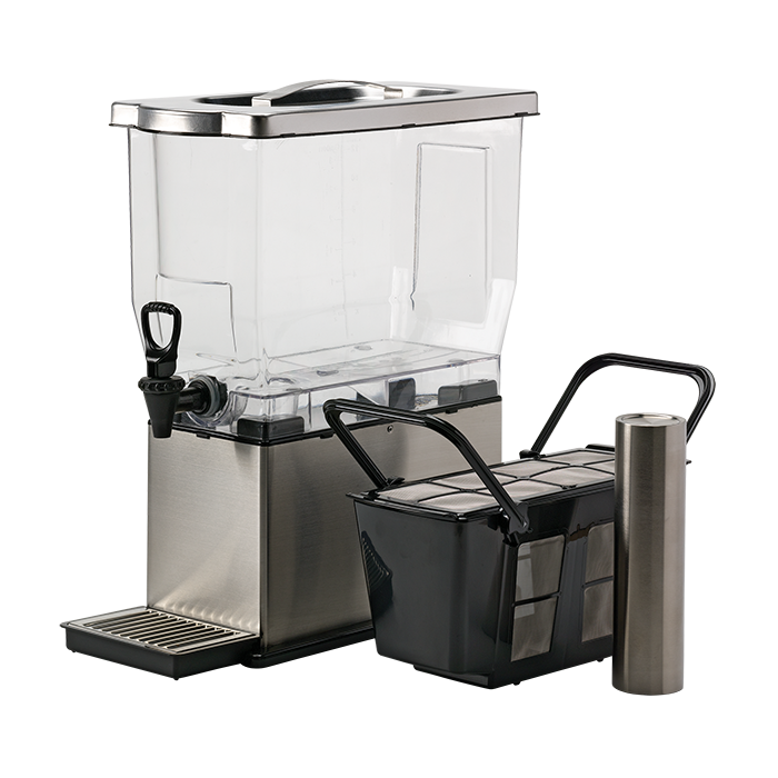 Cold Brew 'N' Serv System 3 Gal - Stainless/Black