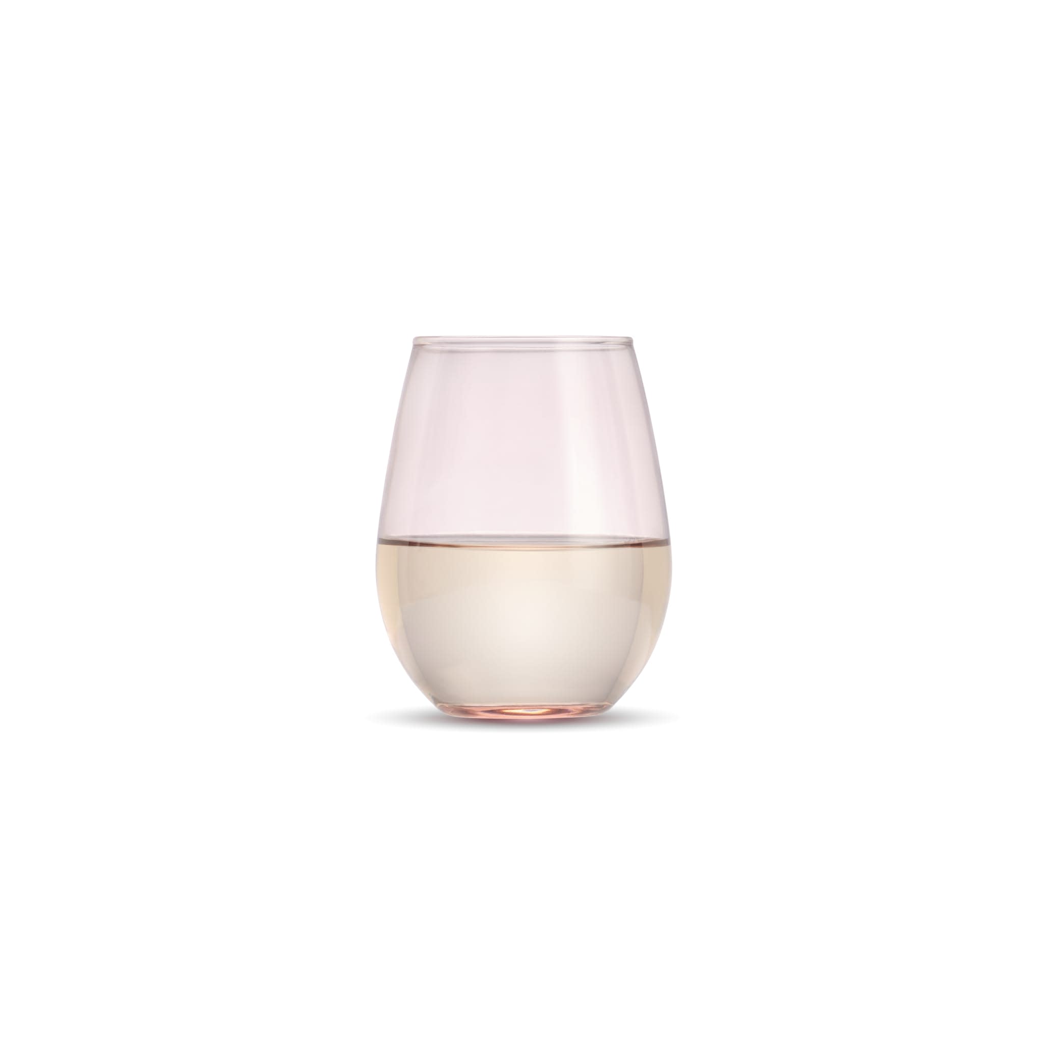 11.75 oz. Stemless Wine Glass, Blush