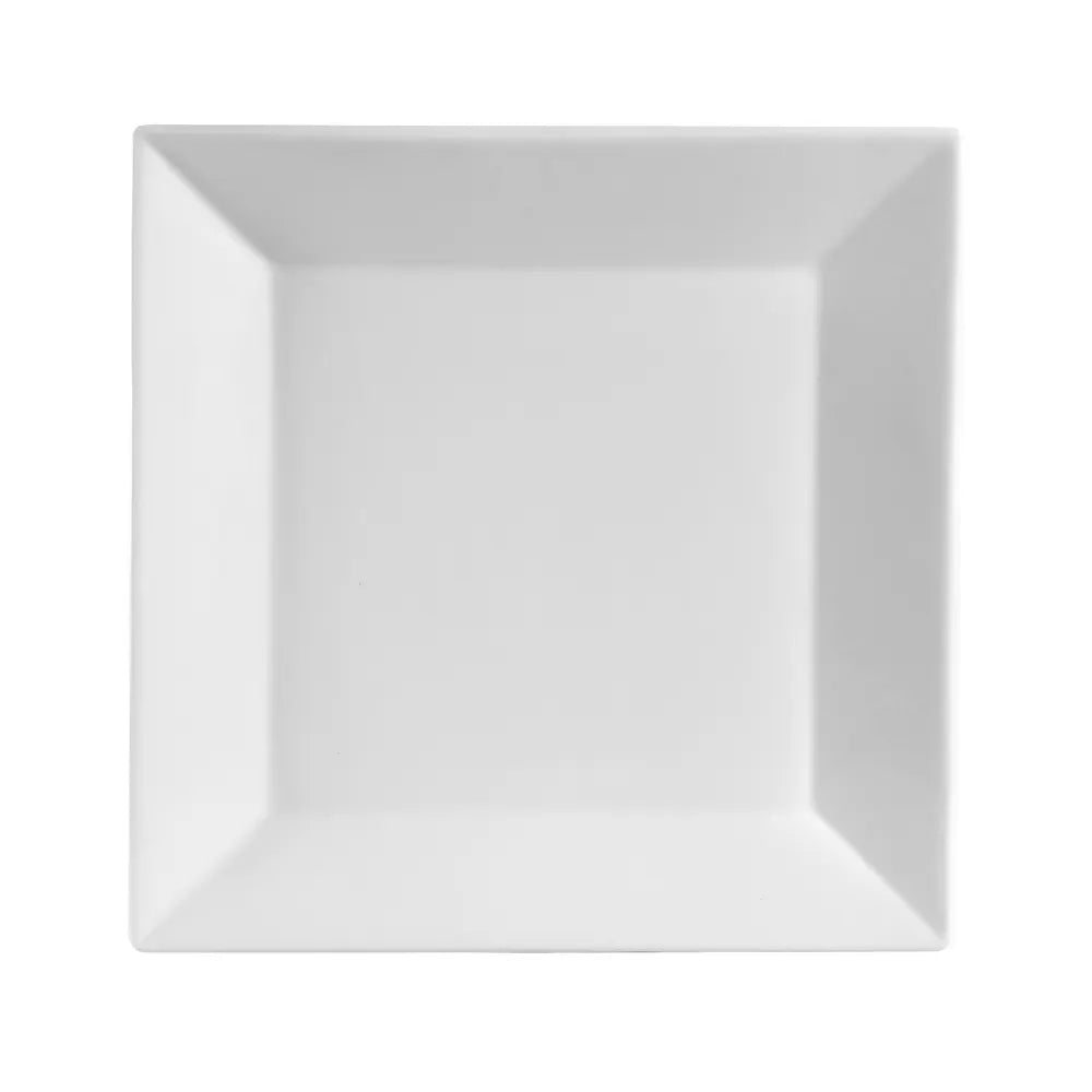 Kingsquare 4" Square White Plate