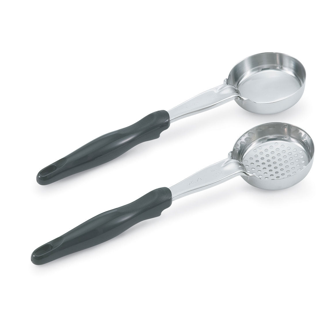 One-Piece Heavy-Duty Spoodle® 13.5-IN Utensil - Black Handle Round Bowl