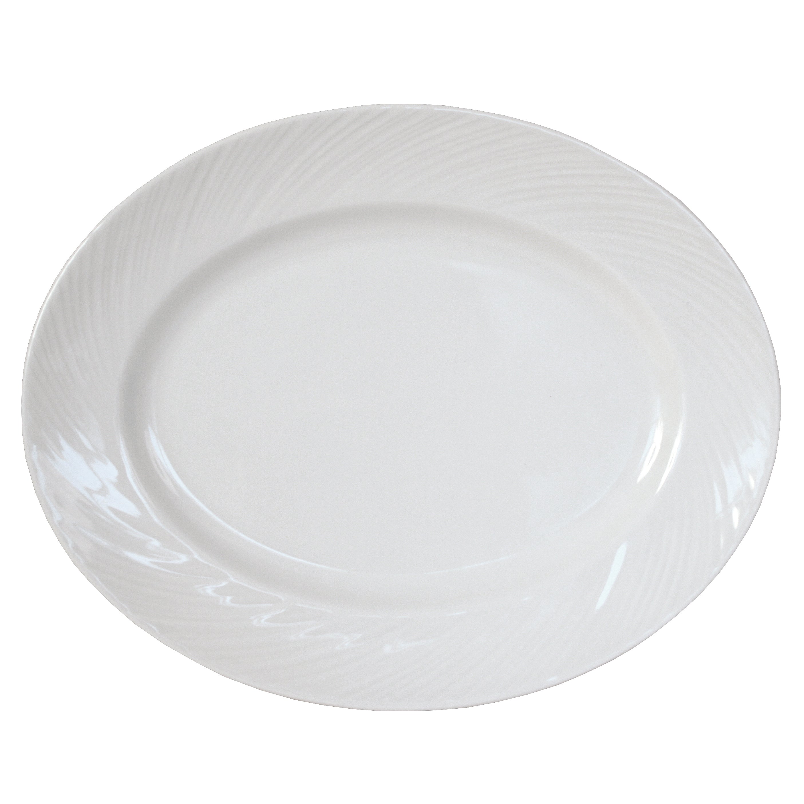 Oval Platter L 13.0" W 10.25" Spyro