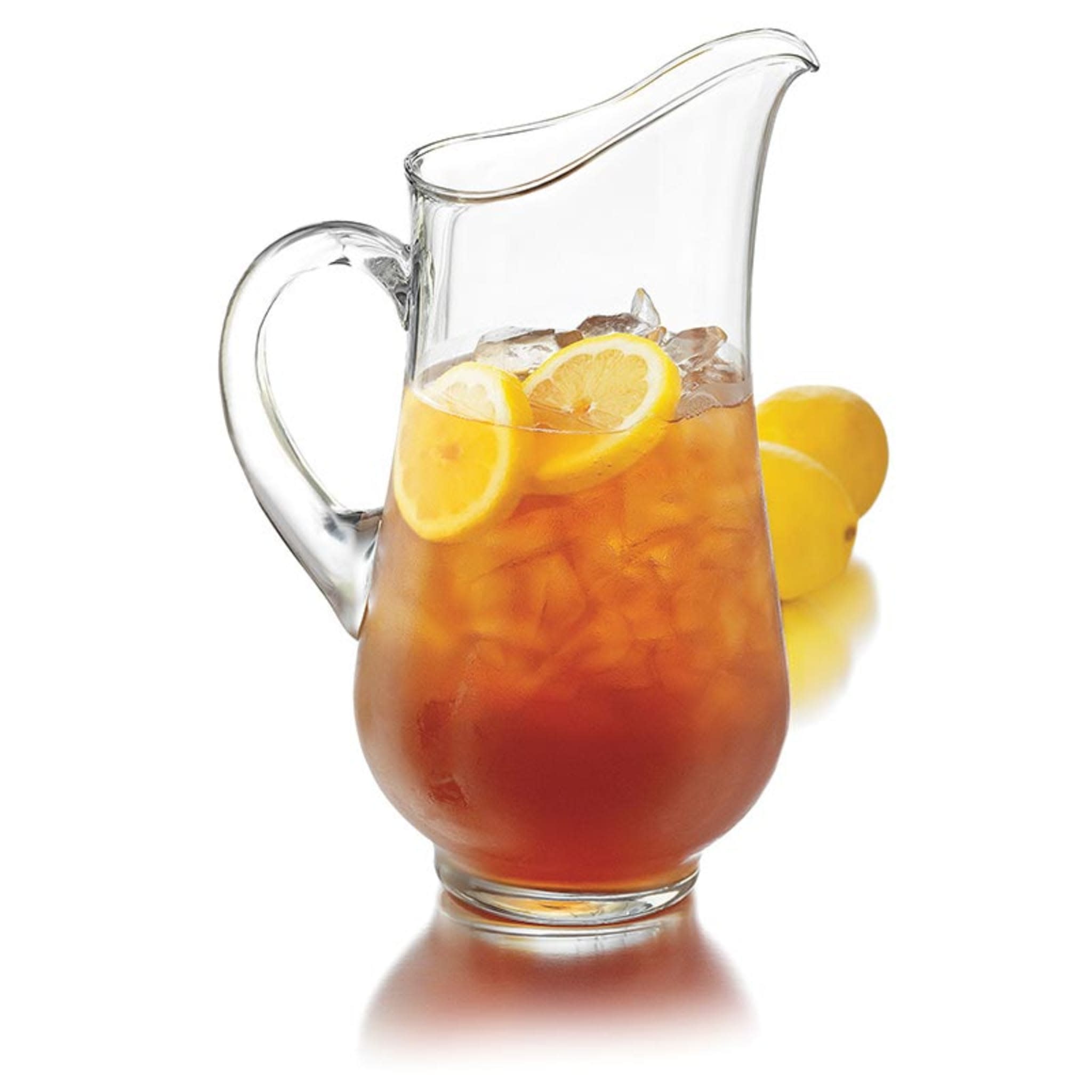 Atlantis 73 oz. Hand-Blown Footed Glass Pitcher