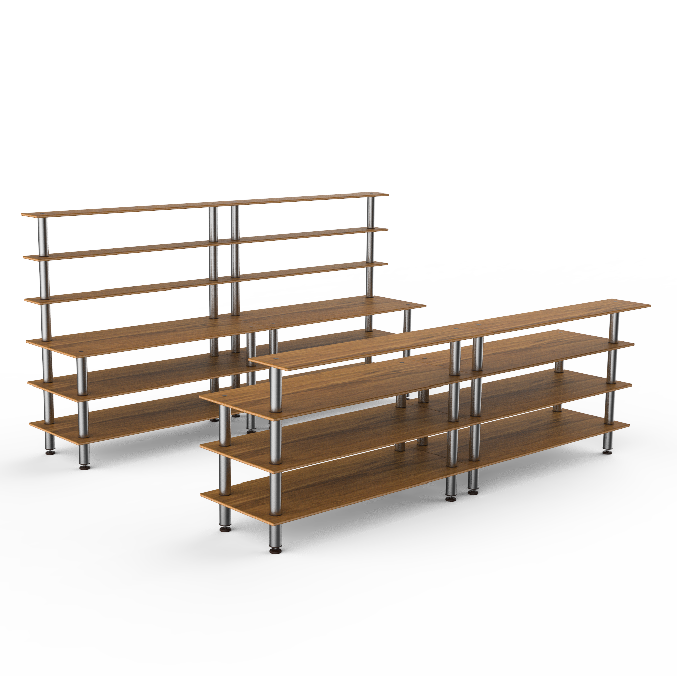 Double Bar Station L 151.75" W 34.5" Modular
