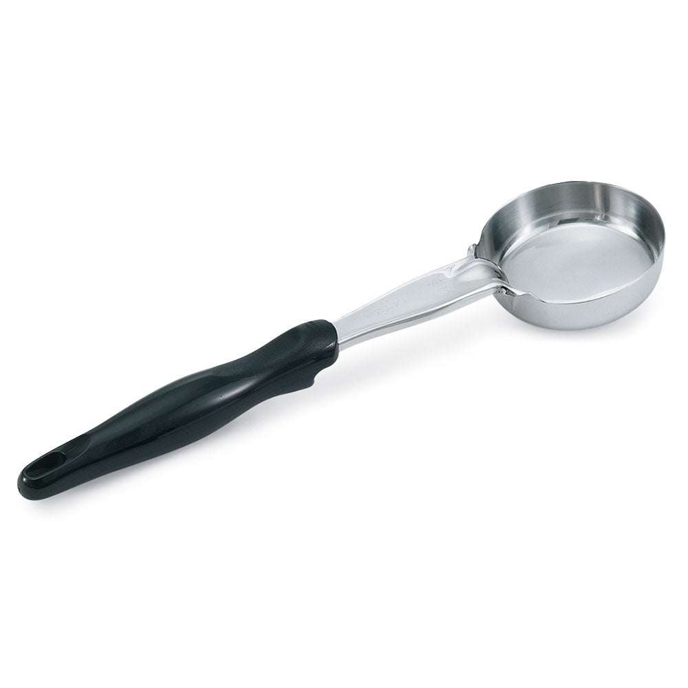 One-Piece Heavy-Duty Spoodle® Utensil - Black Handle Round Bowl