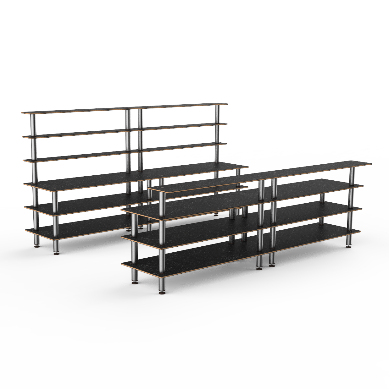 Double Bar Station L 141.75" W 34.5" Modular