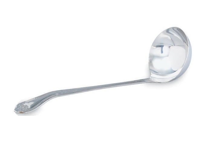 4-ounce stainless steel serving ladle with 12-inch handle