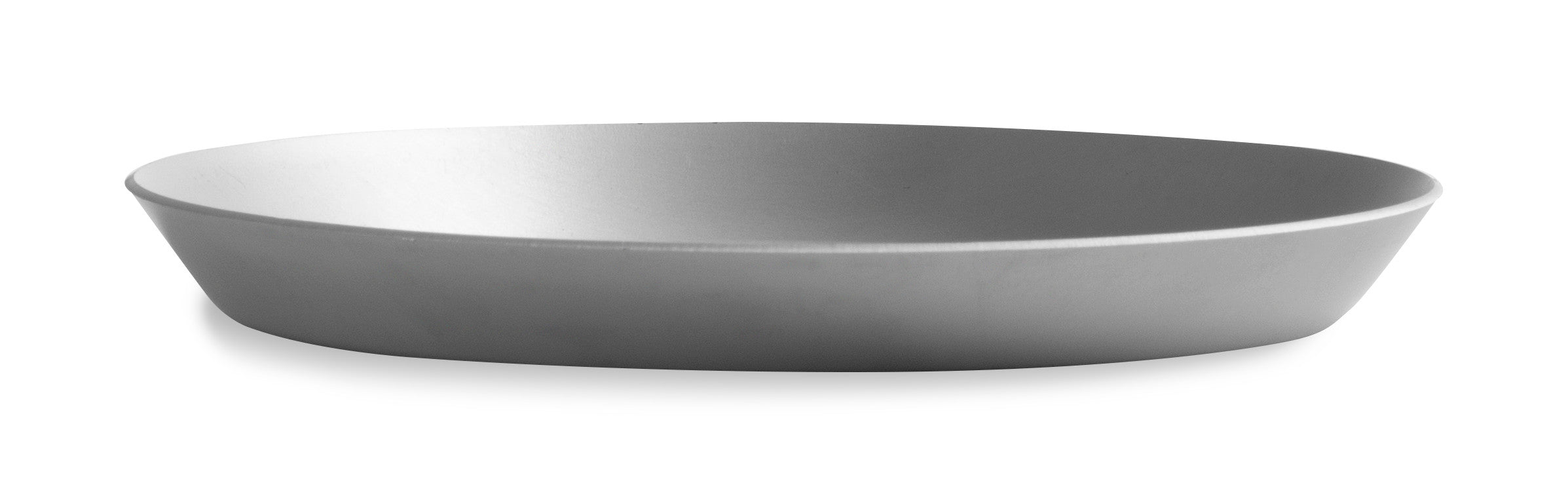 9" Perforated Press-Cut Pizza Pan with Clear Coat Anodized Finish