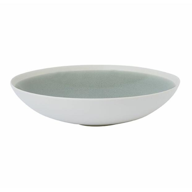 Jars Epure Shallow Bowl, 11.55"L x 11.22"W x 2.75"H, Cachemire/Grey