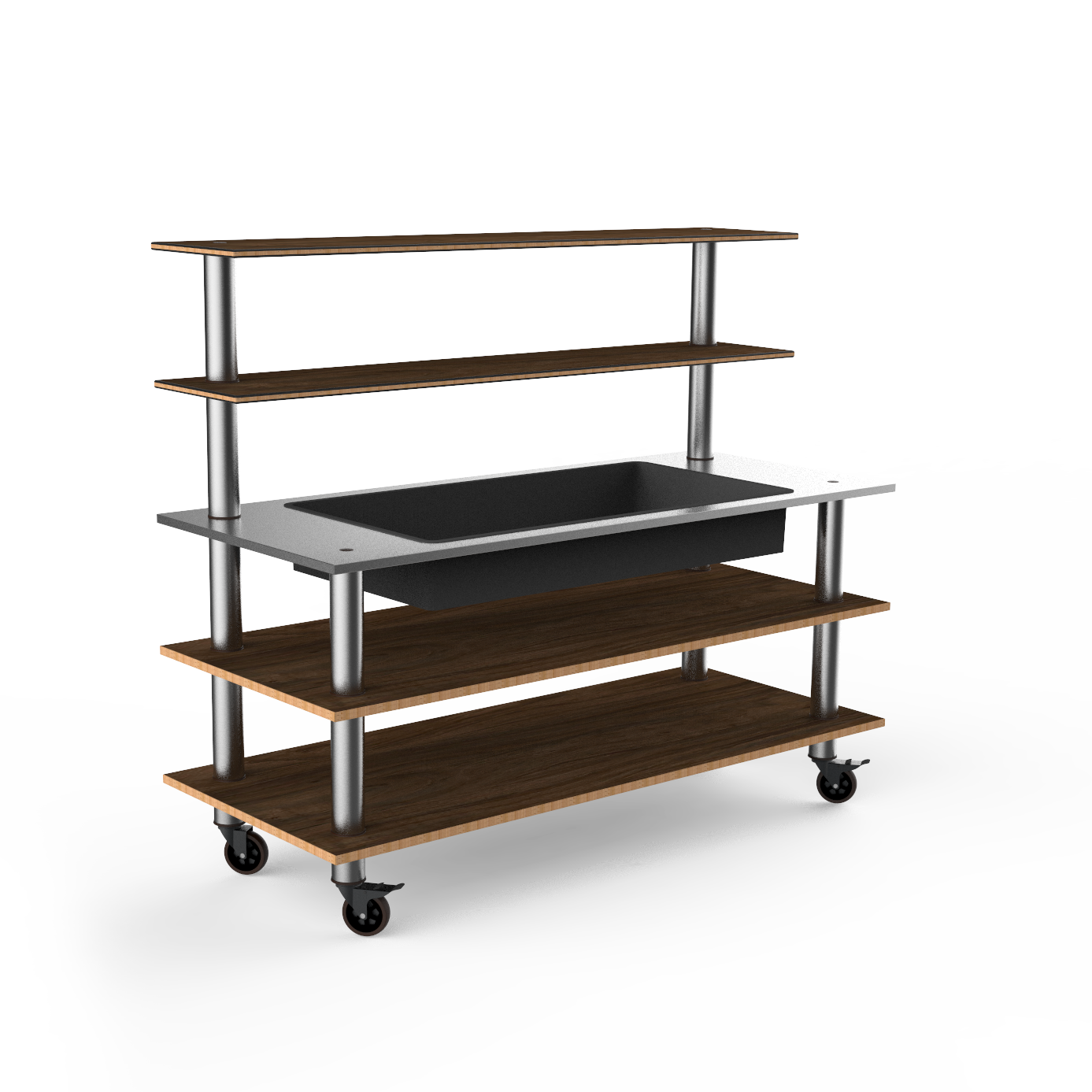 Pro Back Bar Station L 71.0" W 29.5" Modular