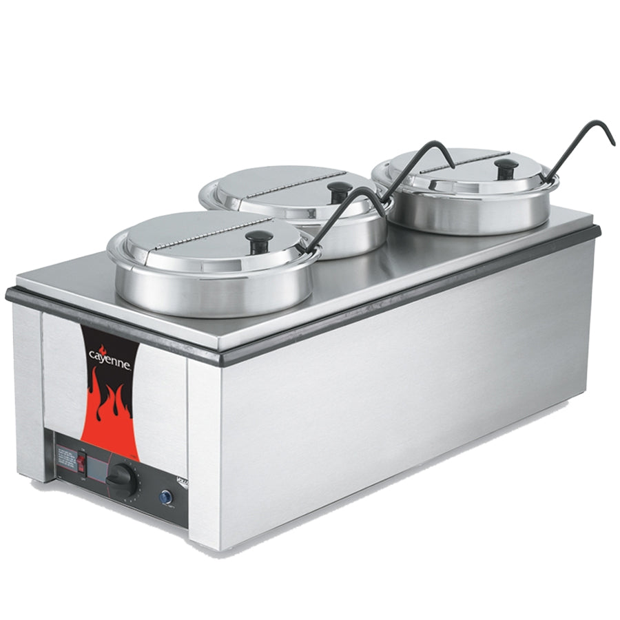 120-volt Cayenne® model T43R Heat 'N Serve countertop rethermalizer ki ...