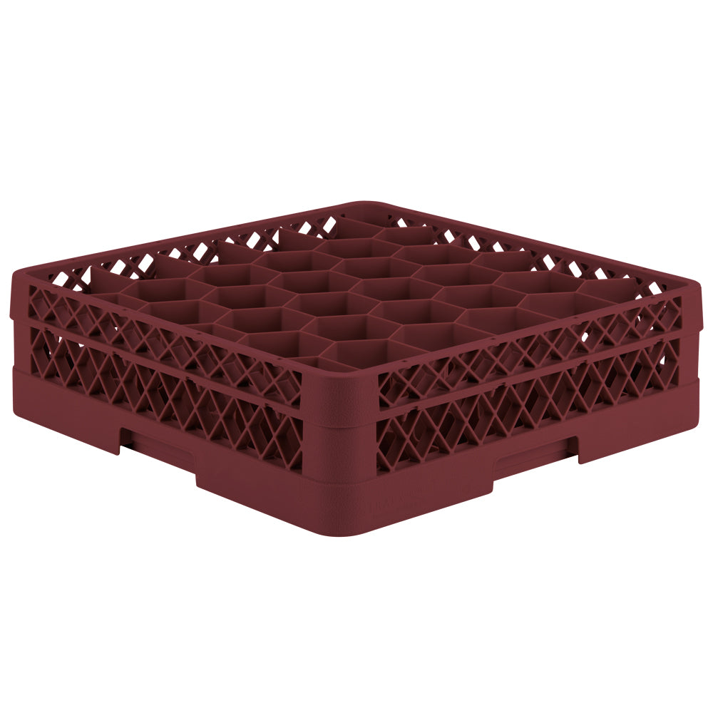 Traex® Full-Size Rack Max® 30 compartment rack with one extender in Burgundy