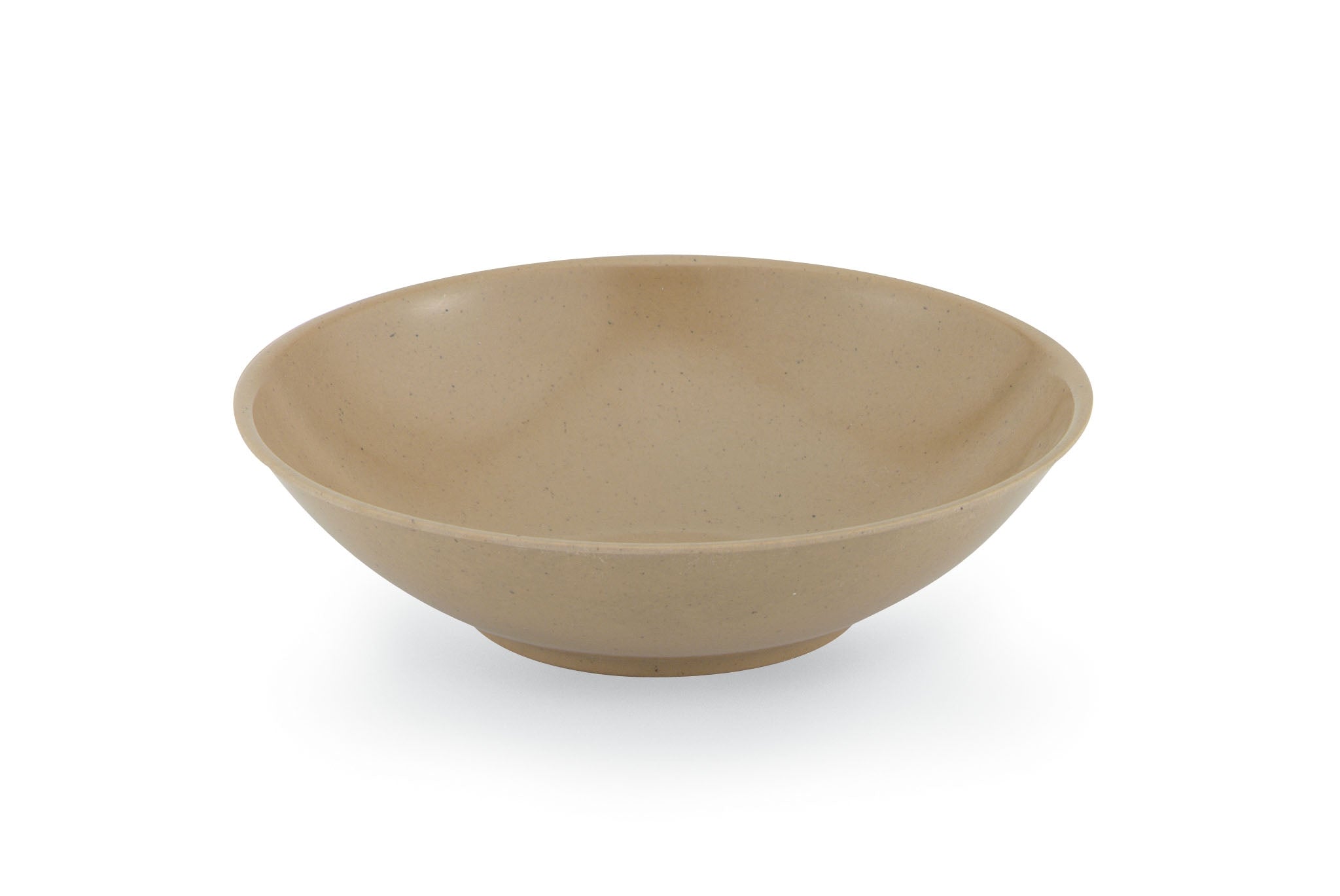 6-inch 14-ounce impact-resistant melamine serving bowl in black