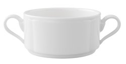 La Scala 13-1/2 oz. Porcelain Stackable Soup Cup