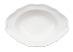 La Scala 19 oz. Porcelain Oval Plate