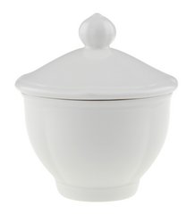 La Scala 7-1/2 oz. Porcelain Sugar Bowl with Cover