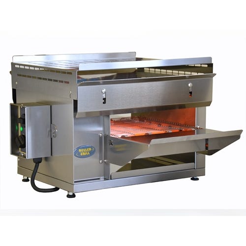 Roller Grill Conveyor Oven, 12" wide conveyor belt