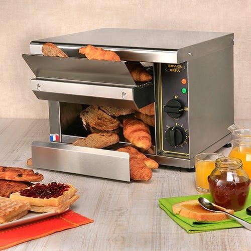 Roller Grill Conveyor Bread & Bagel Toaster