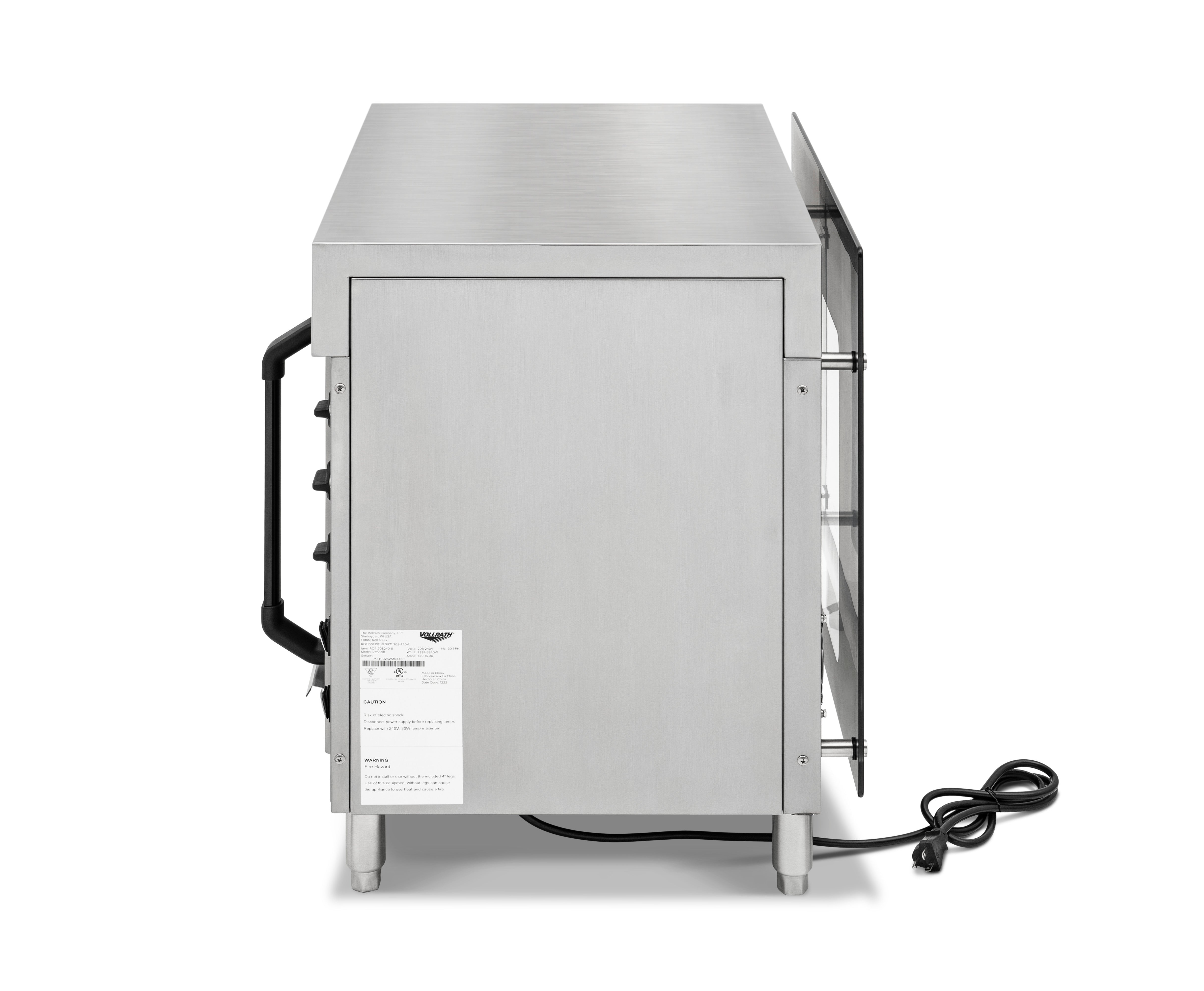 8-Bird 208- To 240-Volt Countertop Chicken Rotisserie Oven