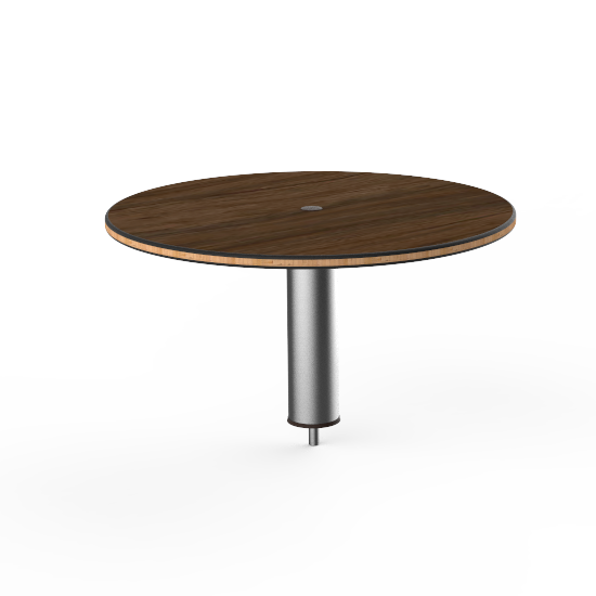 Round High Display Shelf 24.5" Dia. Modular