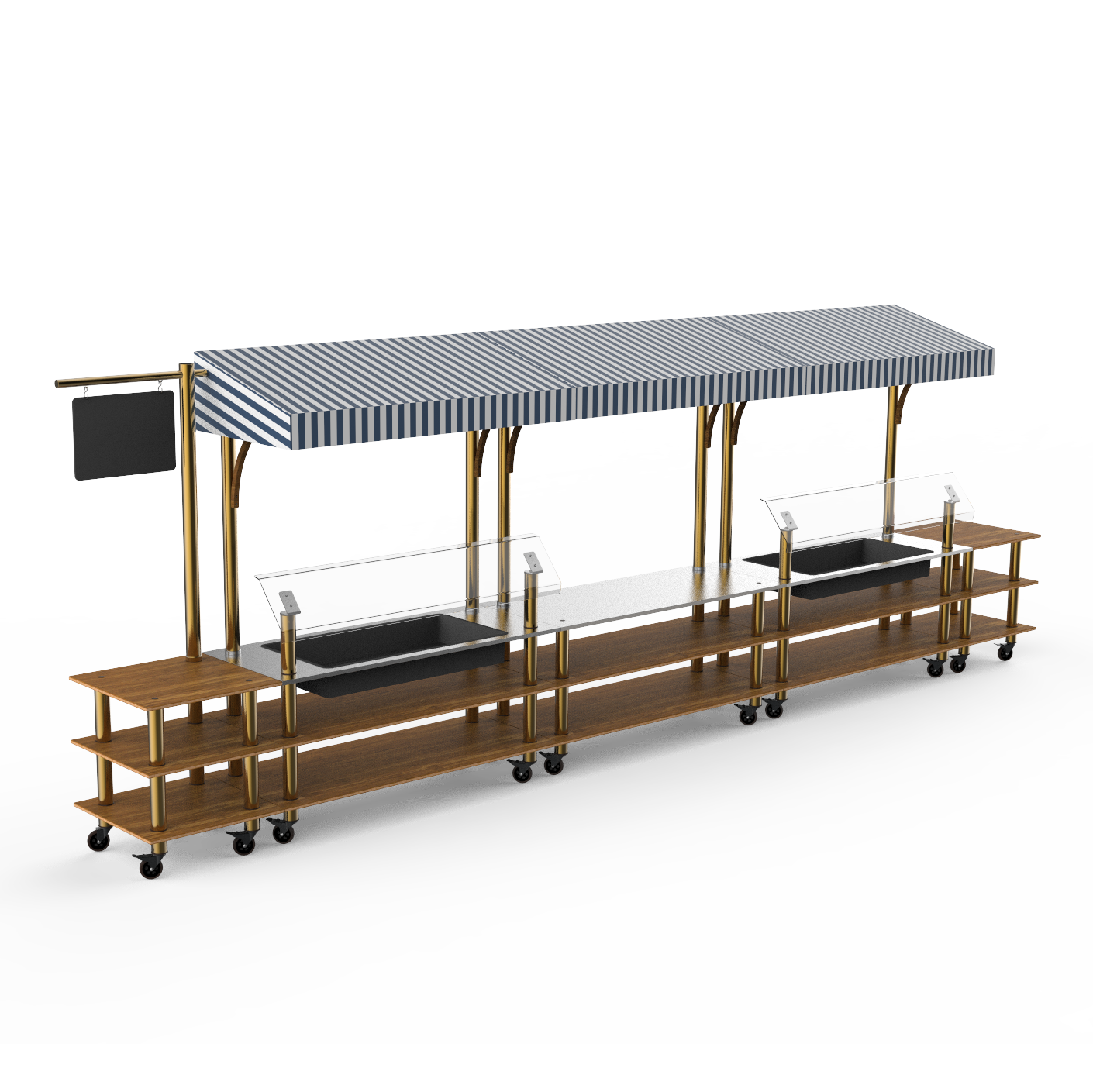 Pro Fish Market Station Modular