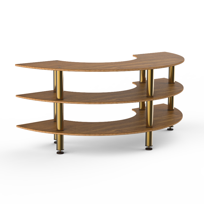Creative Curved Station L 81.5" W 41.0" Modular