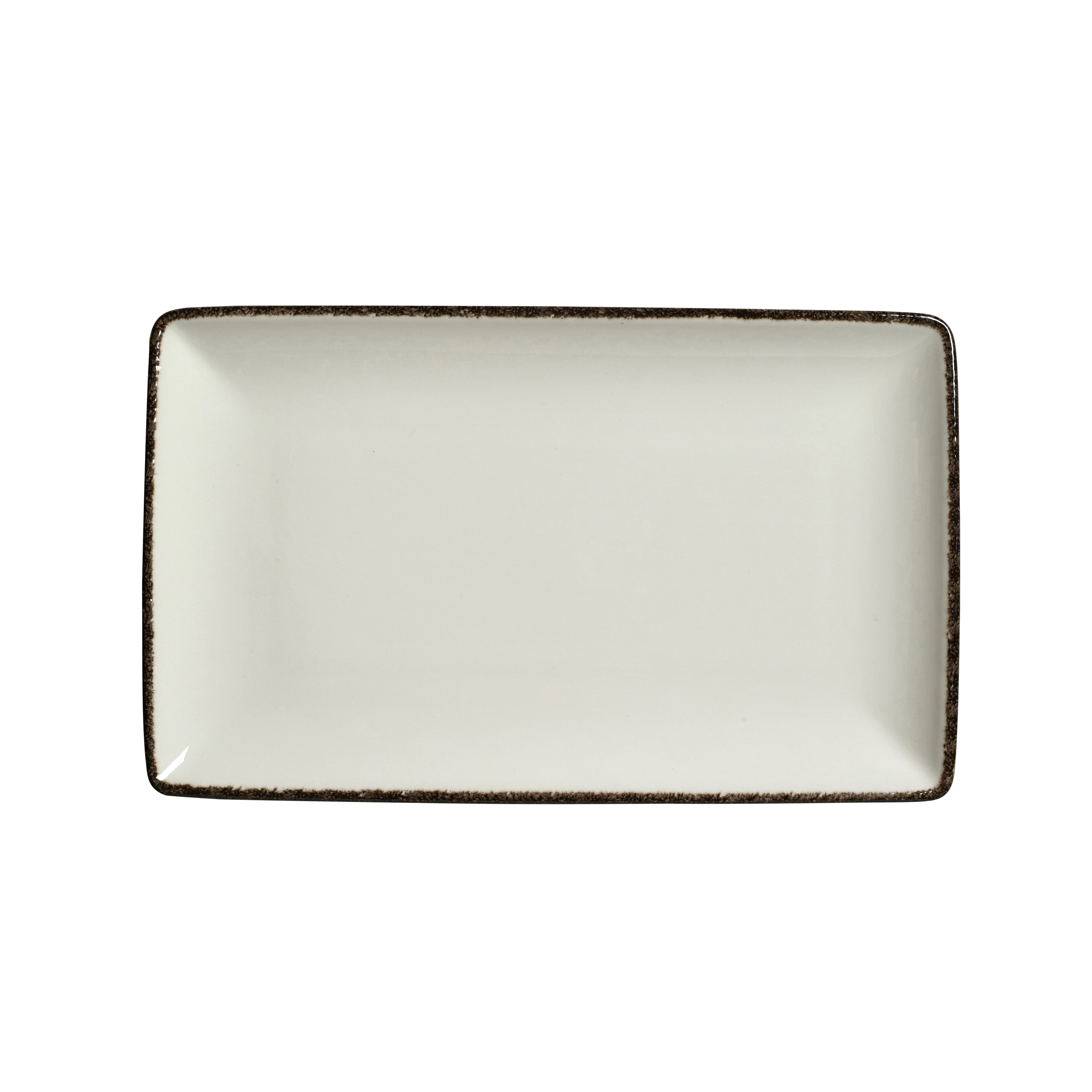 Rectangle Tray L 10.625" W 6.5" Charcoal Dapple