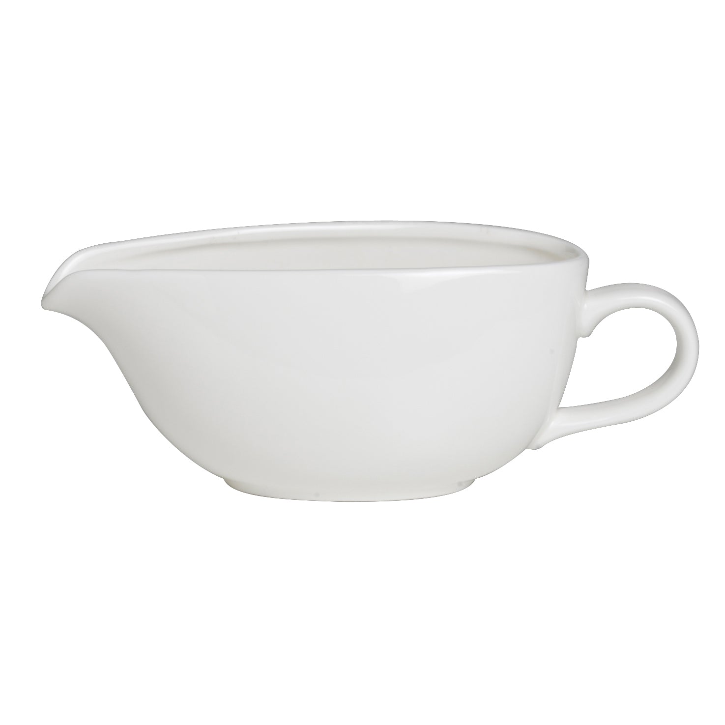 Gravy Boat L 8.5" W 3.25" (12.5 Oz) Folio Ac Strat