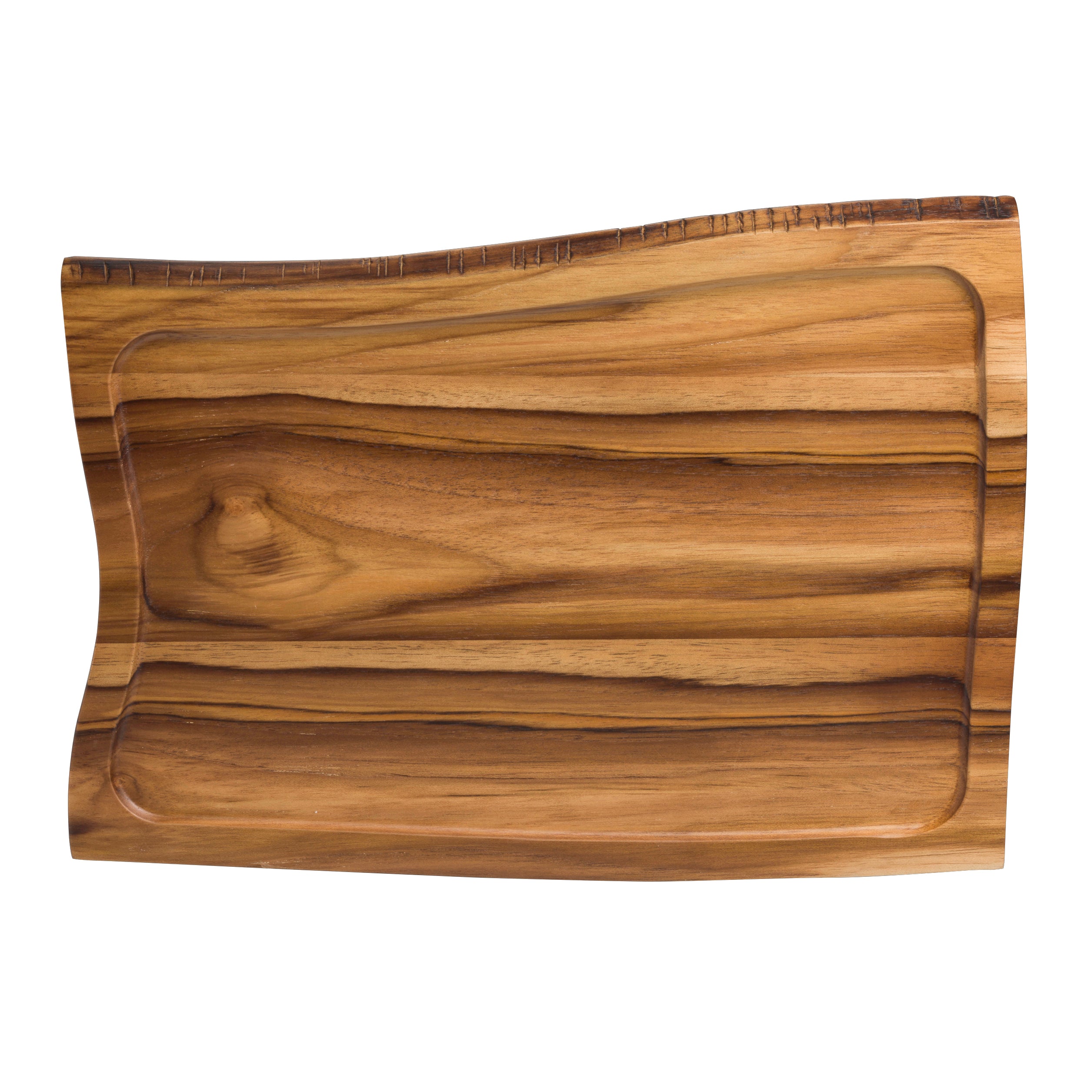 Wood Platter L 14.0" W 9.75" Creations Wood