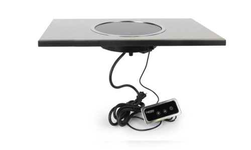 300W Adaptor Top for rectangular induction, All in One Revo, 18/10 stainless steel