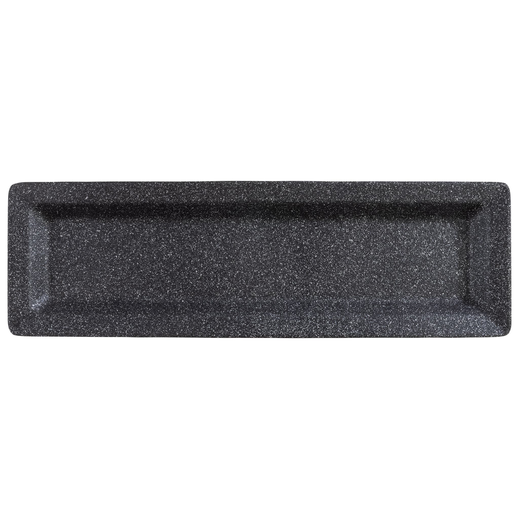 APS Germany Frostfire 2/4 GN Dark Speckled Cast Aluminum Tray