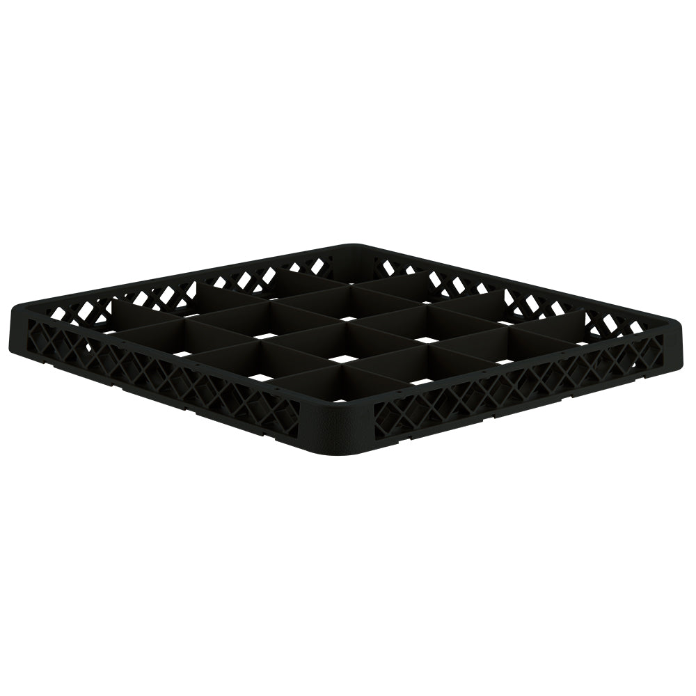 Traex® Full-Size Black 16 Compartment Glass Rack Extender