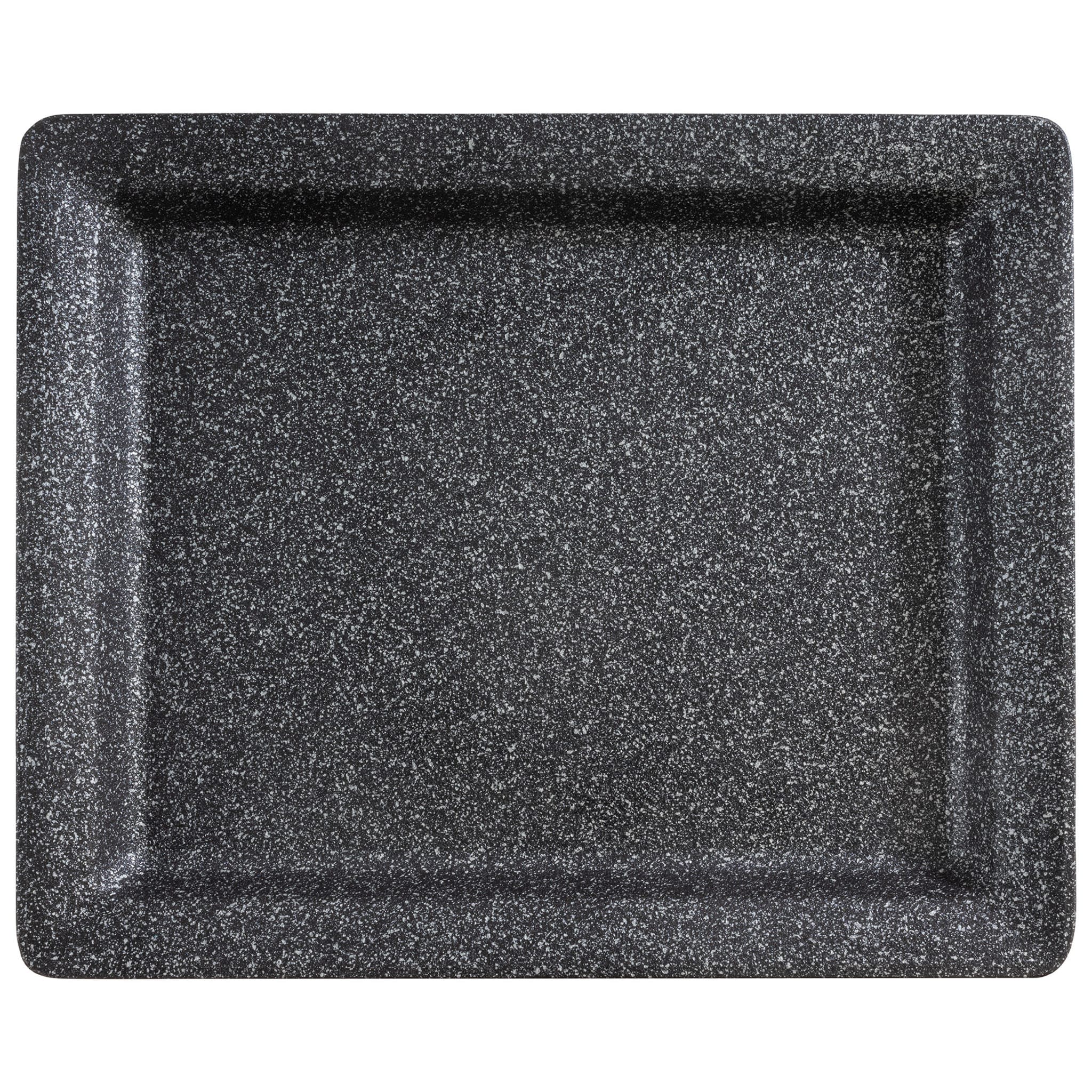 APS Germany Frostfire 1/2 GN Dark Speckled Cast Aluminum Tray
