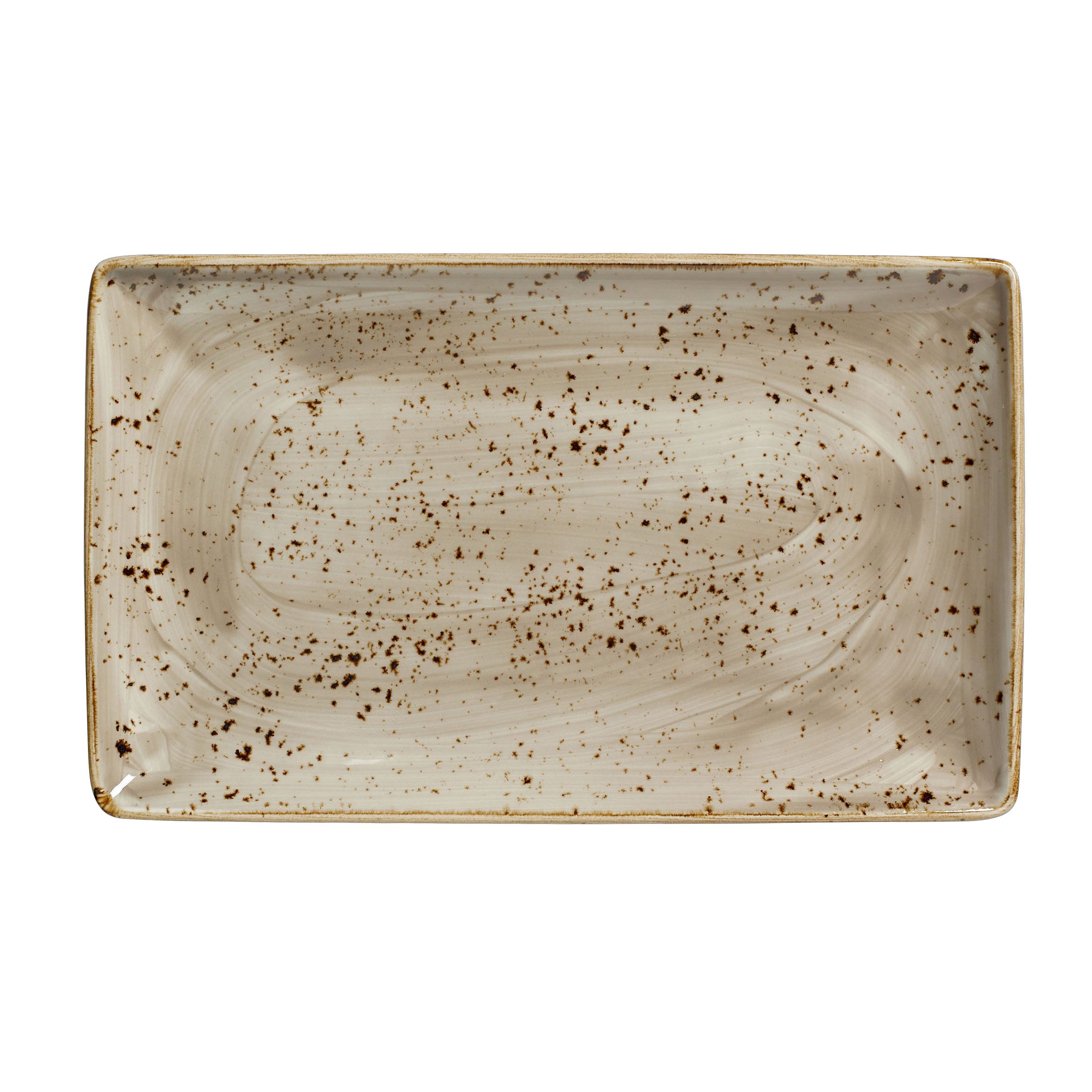 Rectangle Tray L 10.625" W 6.5" Craft Porcini