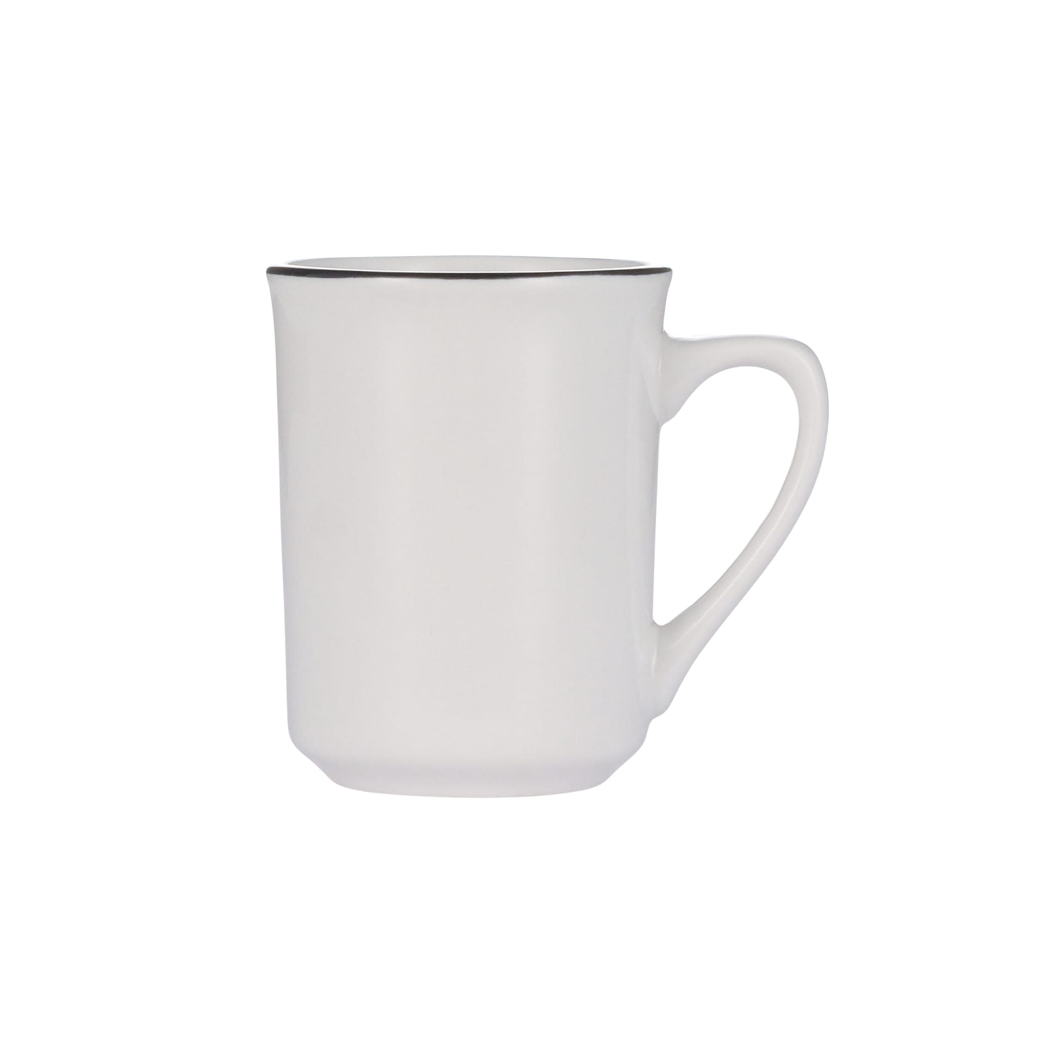 Porcelana Linea 8.5 oz. Mug, Black