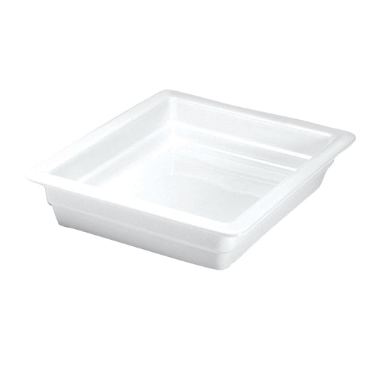 Half Size Food Pan L 12.75" W 10.375" Bright White