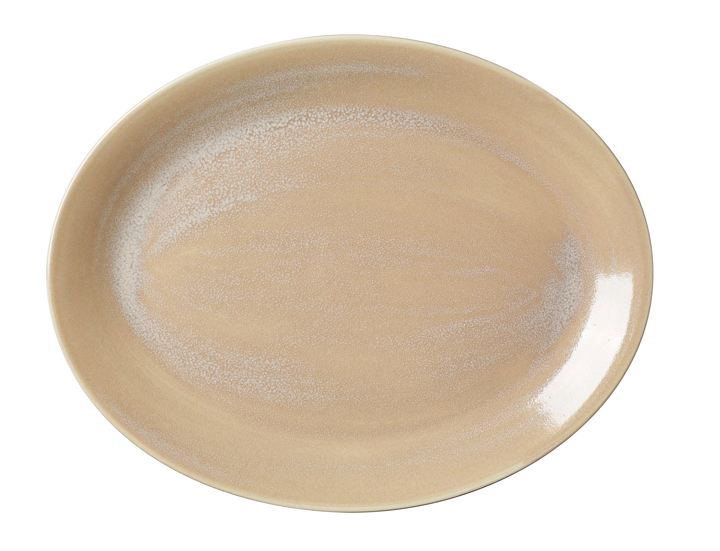 Oval Dish L 13.5" W 10.625" Revolution Sand