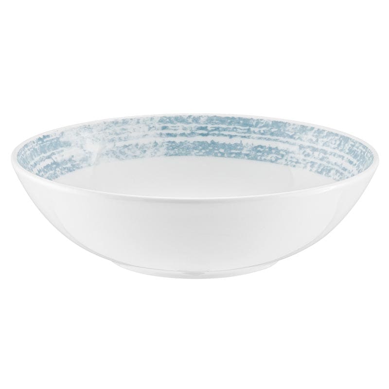 Shabby Chic Bowl, 27 oz., Structure Blue