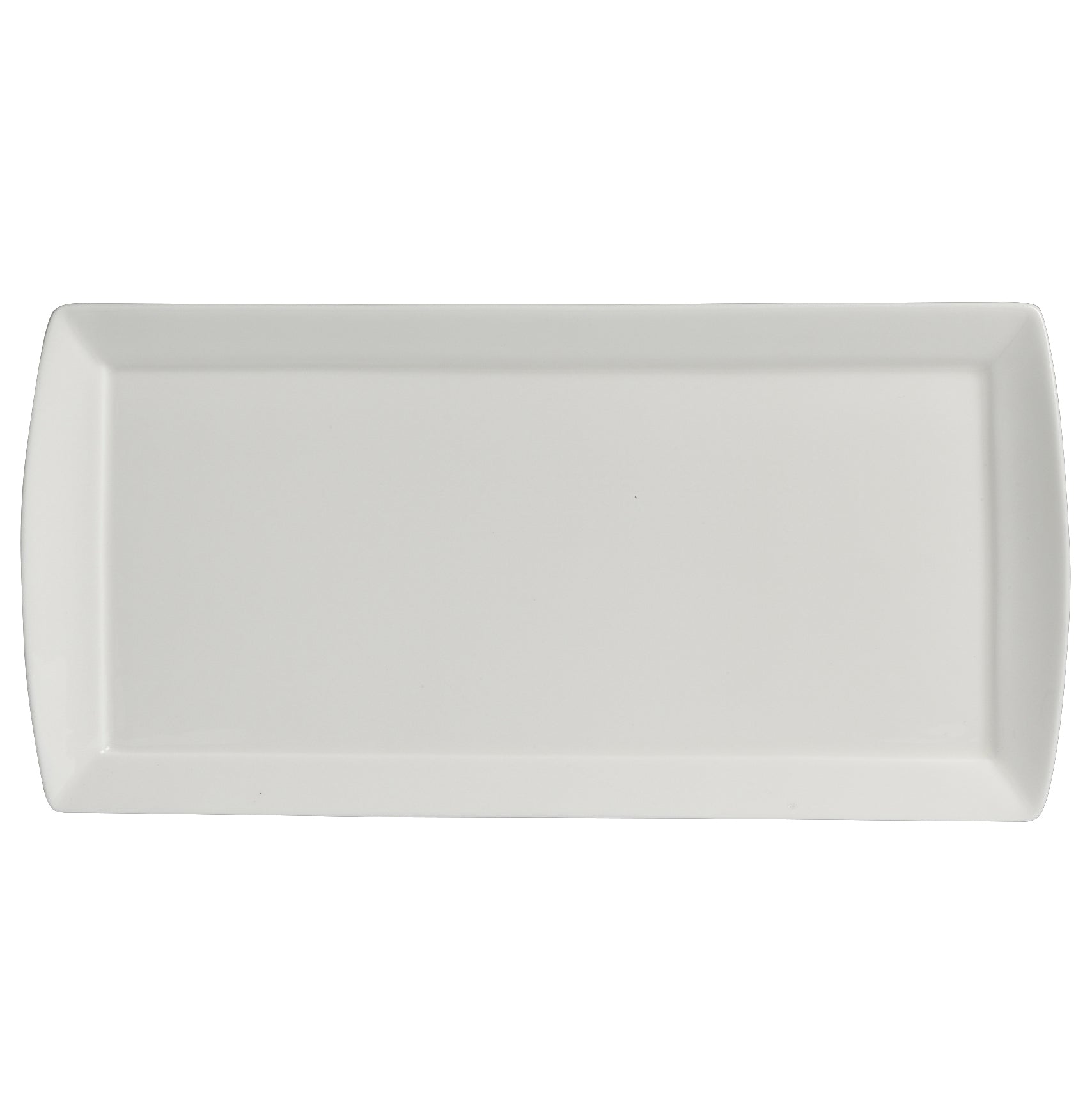 Curved Rim Rectangle Tray L 8.0" W 3.75" Folio Ac Parl