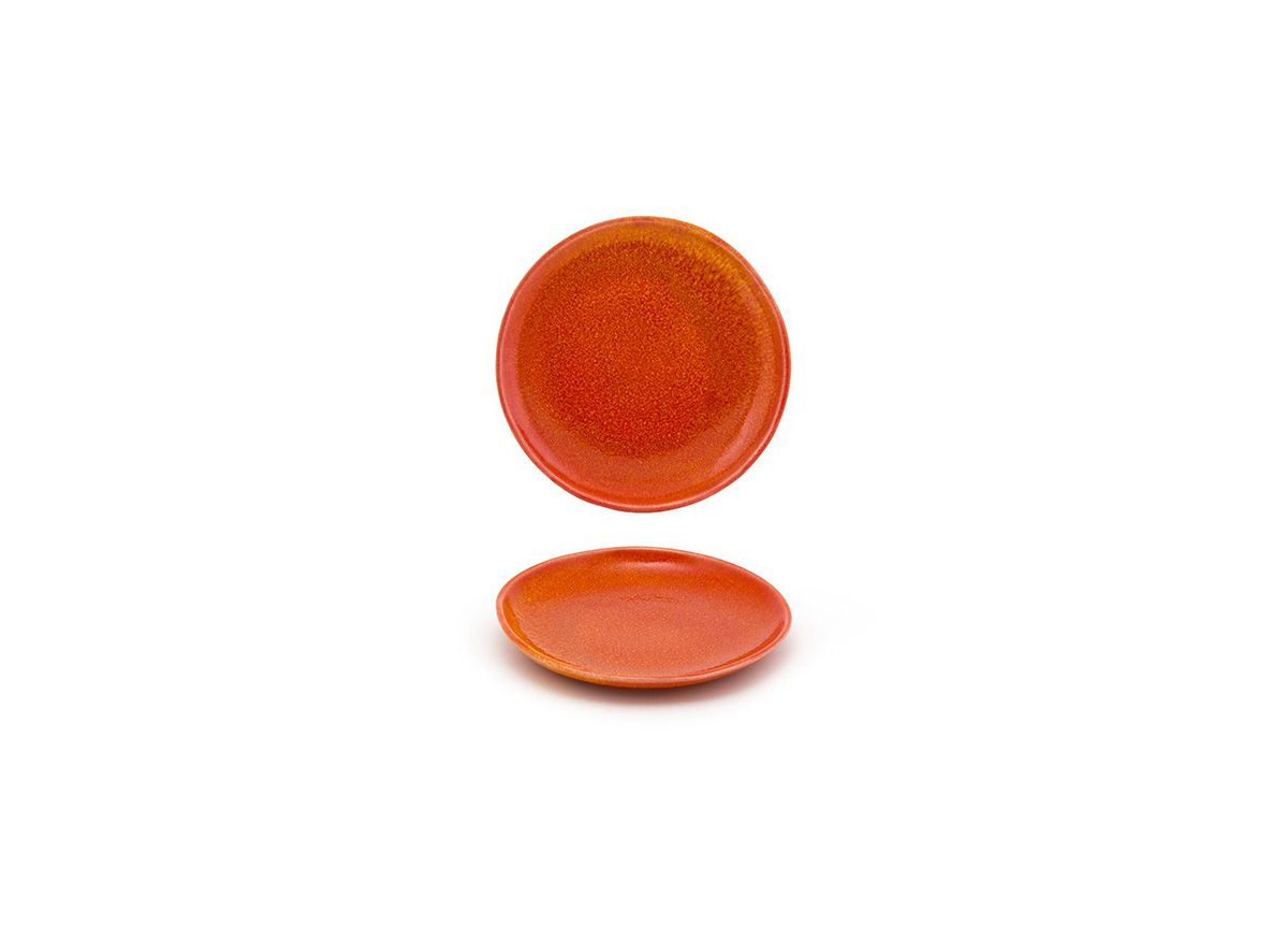 Kiln 6” Blood Orange Plate