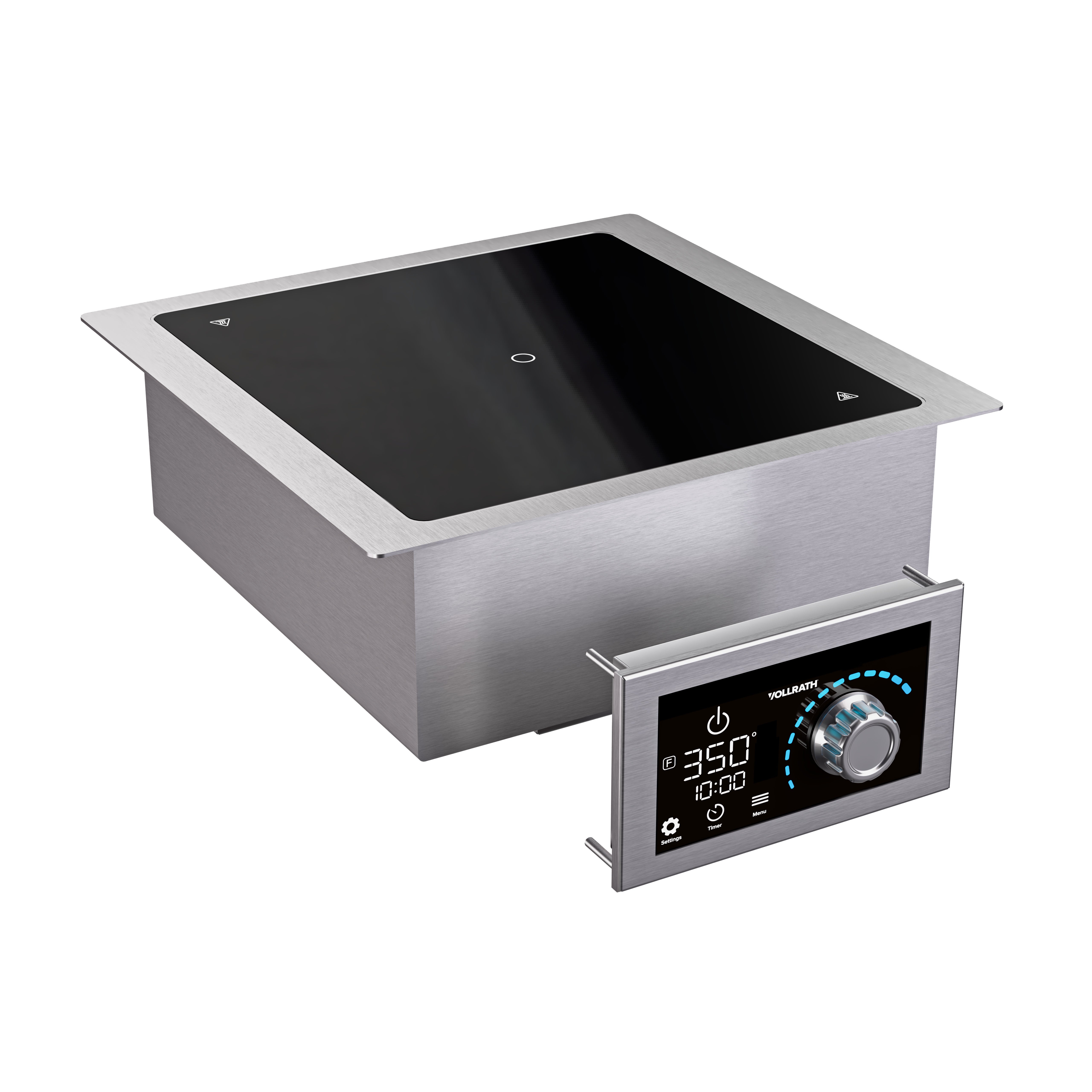 208- To 240-Volt 3,500-Watt Single-Hob Drop-In Induction Range with Programs