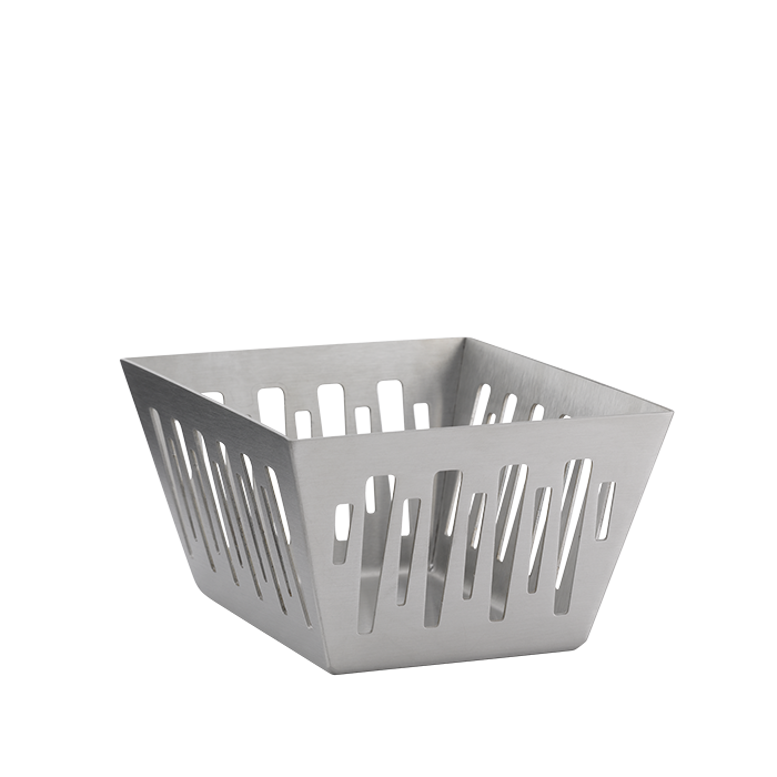 Sugar Packet Holder in Silver Stainless