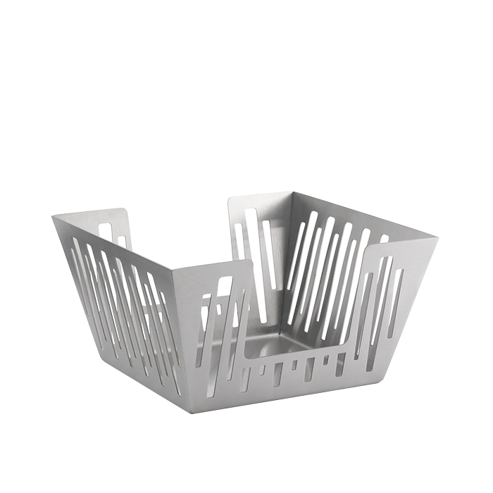 Napkin Holder in Silver Stainless