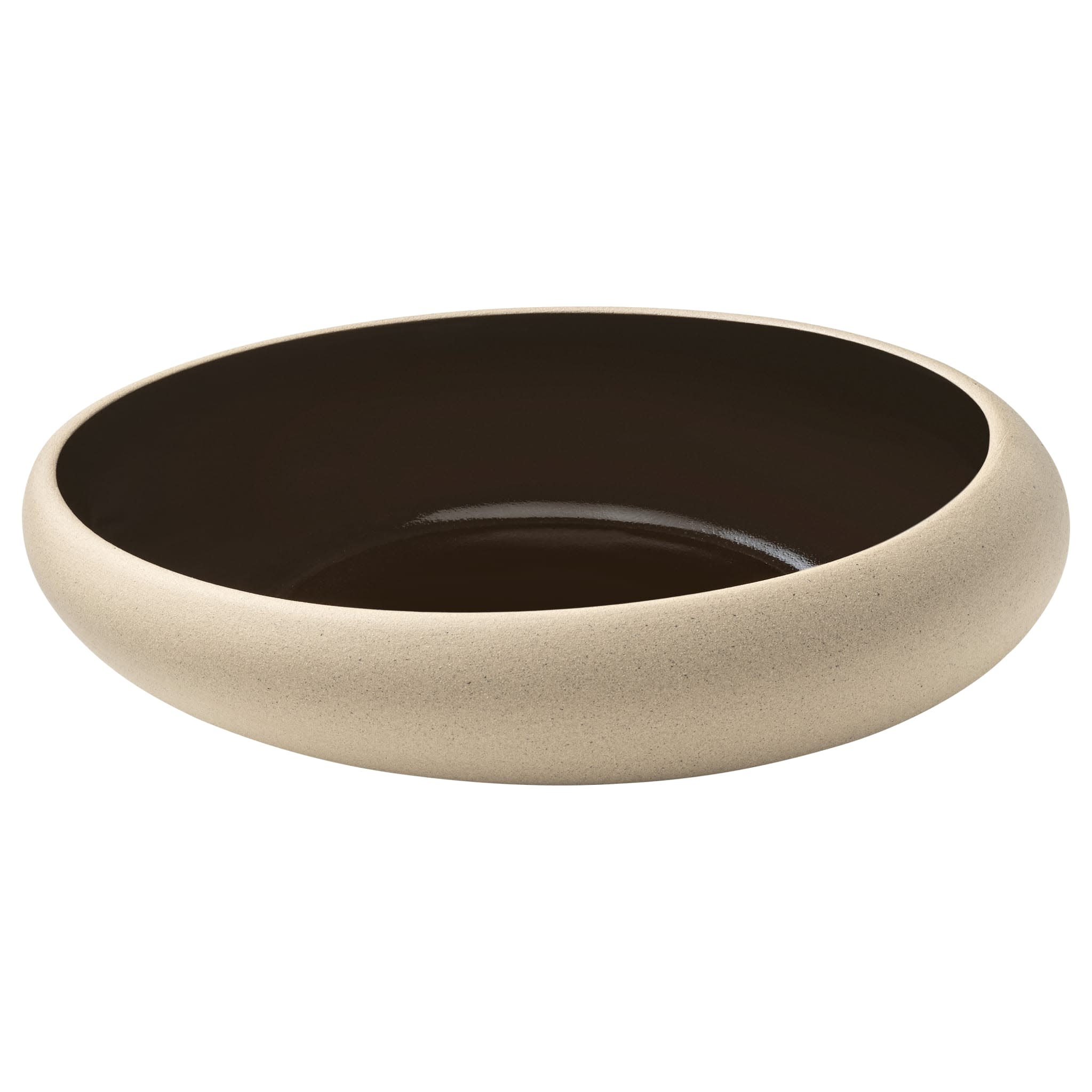 Embrace Half-Deep Coupe Plate, 10-1/4", Black