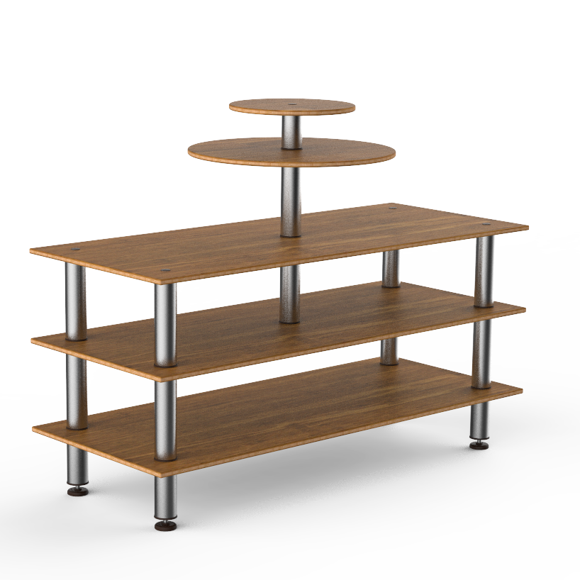 Multip-Purpose Display Station L 75.0" W 29.5" Modular